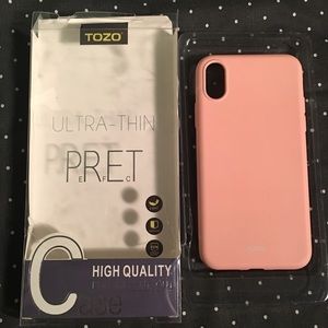 iPhone X Pink Ultra Slim Case